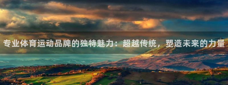 熊猫体育直播：专业体育运动品牌的独特魅力：超越传统，塑造未来的力量